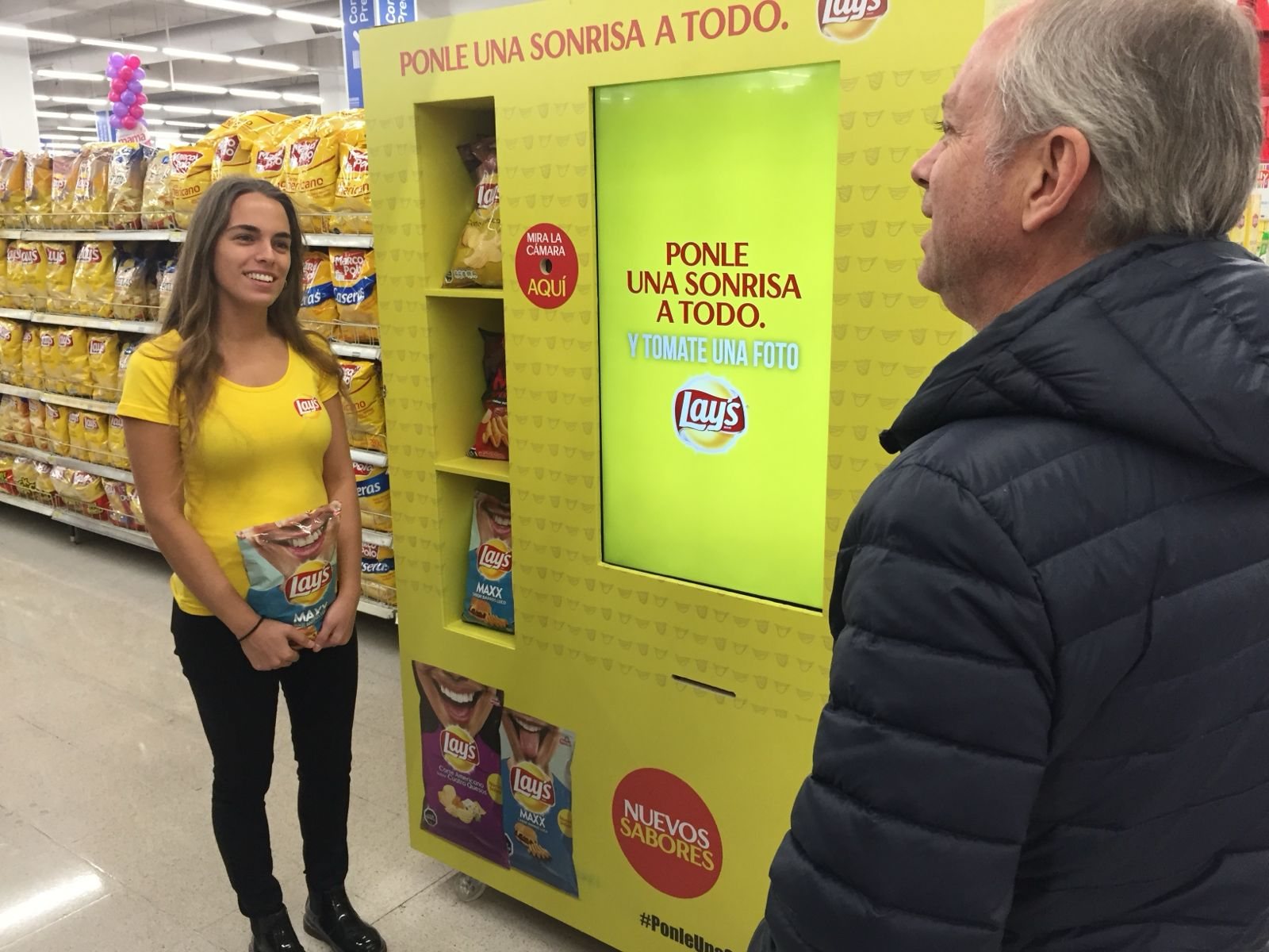 Activación Lay's fabricada por Treid